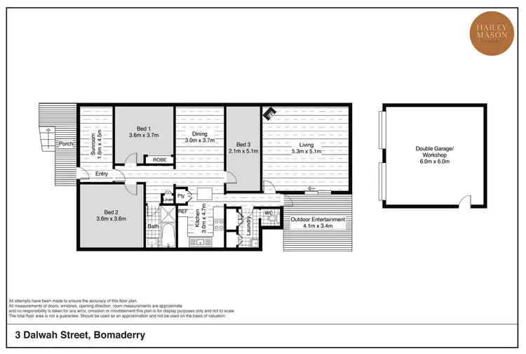 Floorplan of Homely house listing, 3 Dalwah Street, Bomaderry NSW 2541