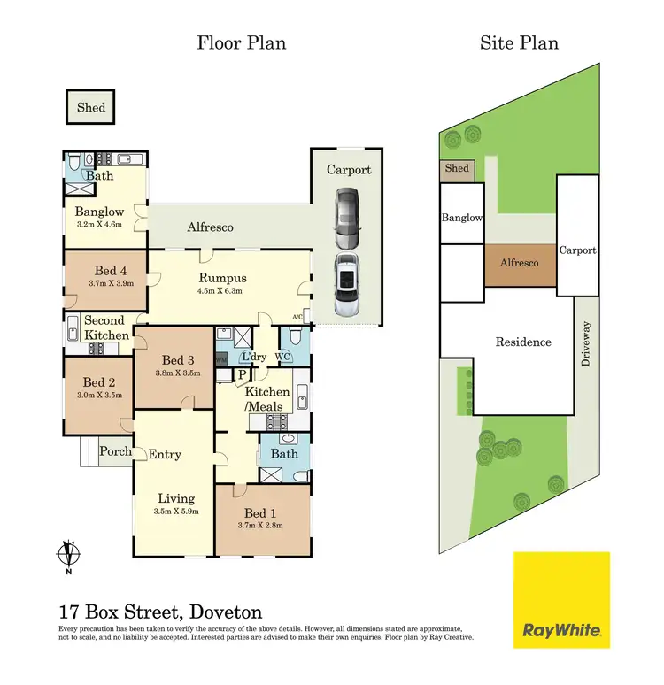 Floorplan of Homely house listing, 17 Box Street, Doveton VIC 3177