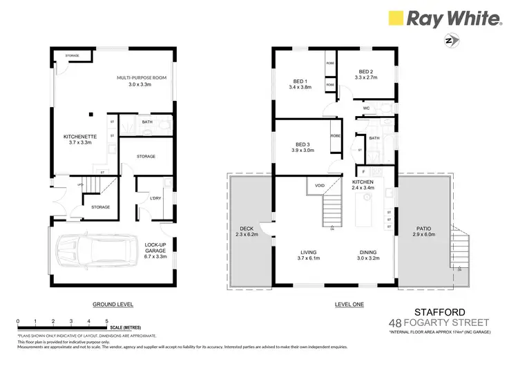 Floorplan of Homely house listing, 48 Fogarty Street, Stafford QLD 4053