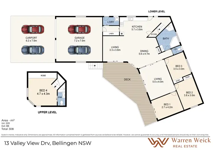 Floorplan of Homely house listing, 13 Valley View Drive, Bellingen NSW 2454
