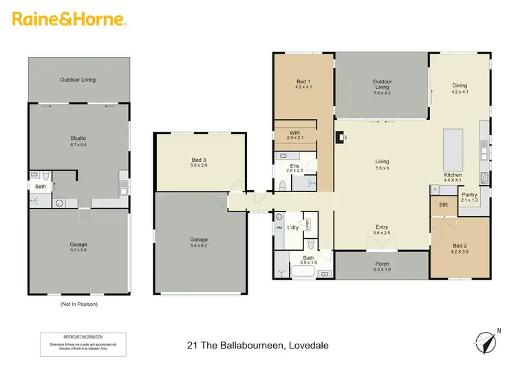 Floorplan of Homely house listing, 21 The Ballabourneen, Lovedale NSW 2325