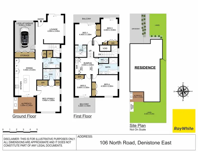Floorplan of Homely house listing, 106 North Road, Denistone East NSW 2112