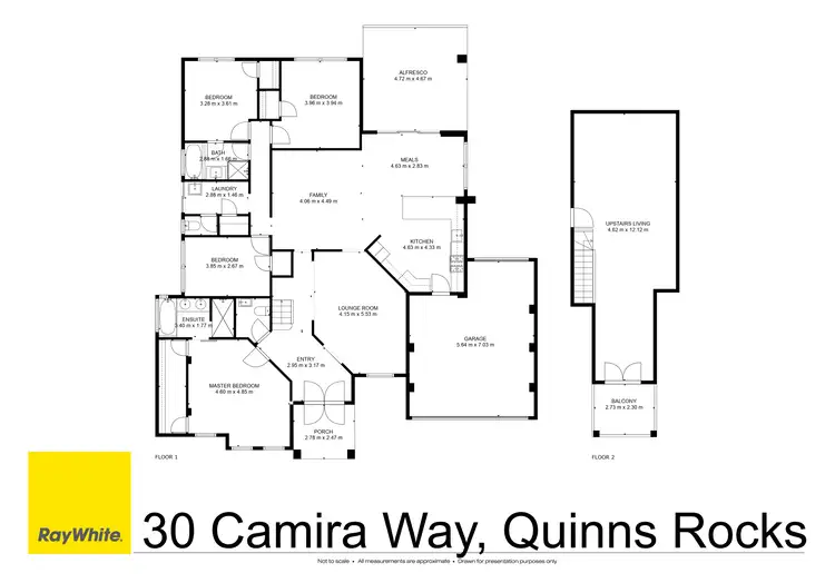 Floorplan of Homely house listing, 30 Camira Way, Quinns Rocks WA 6030