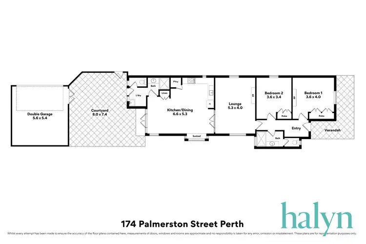 Floorplan of Homely house listing, 174 Palmerston Street, Perth WA 6000