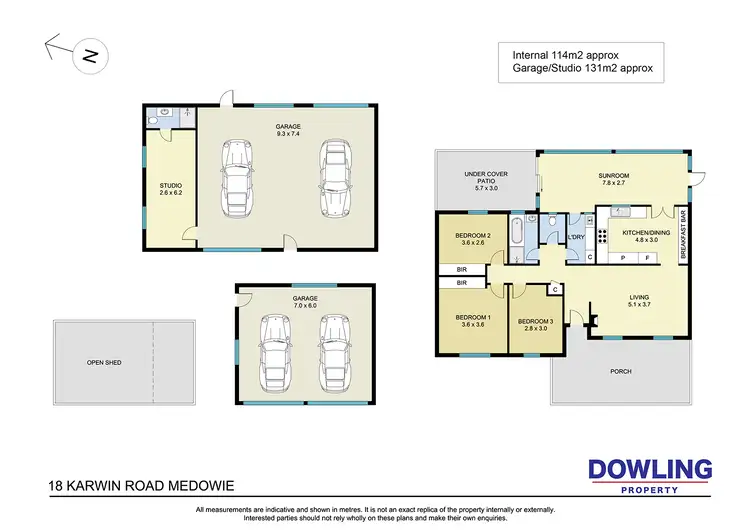 Floorplan of Homely rural property listing, 18 Karwin Road, Medowie NSW 2318