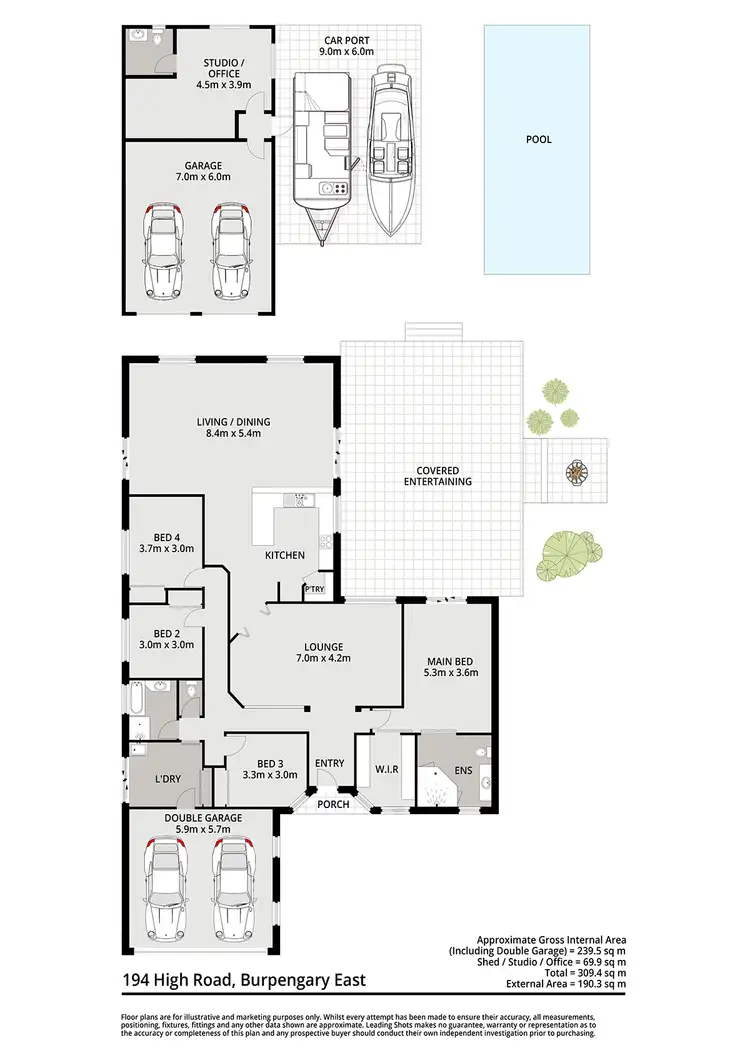 Floorplan of Homely house listing, 194-196 High Road, Burpengary East QLD 4505