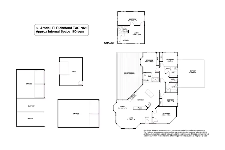 Floorplan of Homely house listing, 58 Arndell Place, Richmond TAS 7025