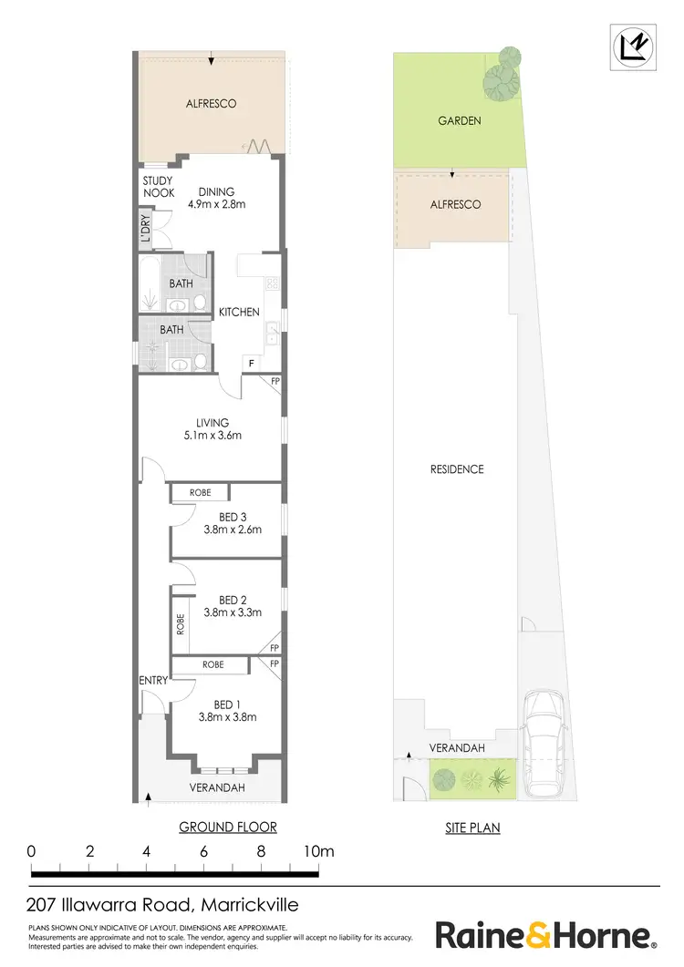 Floorplan of Homely house listing, 207 Illawarra Road, Marrickville NSW 2204