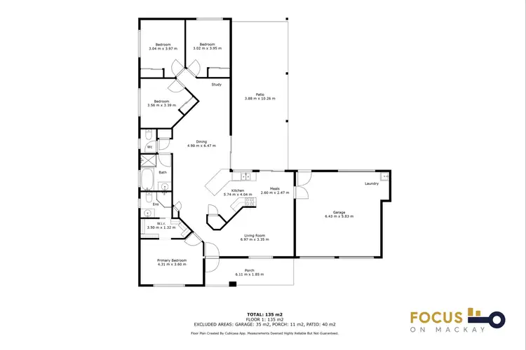 Floorplan of Homely house listing, 63 Wheeler Drive, Glenella QLD 4740