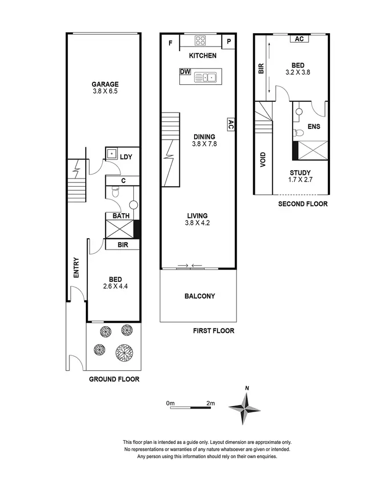 Floorplan of Homely townhouse listing, 12 Smyth Mews, North Melbourne VIC 3051