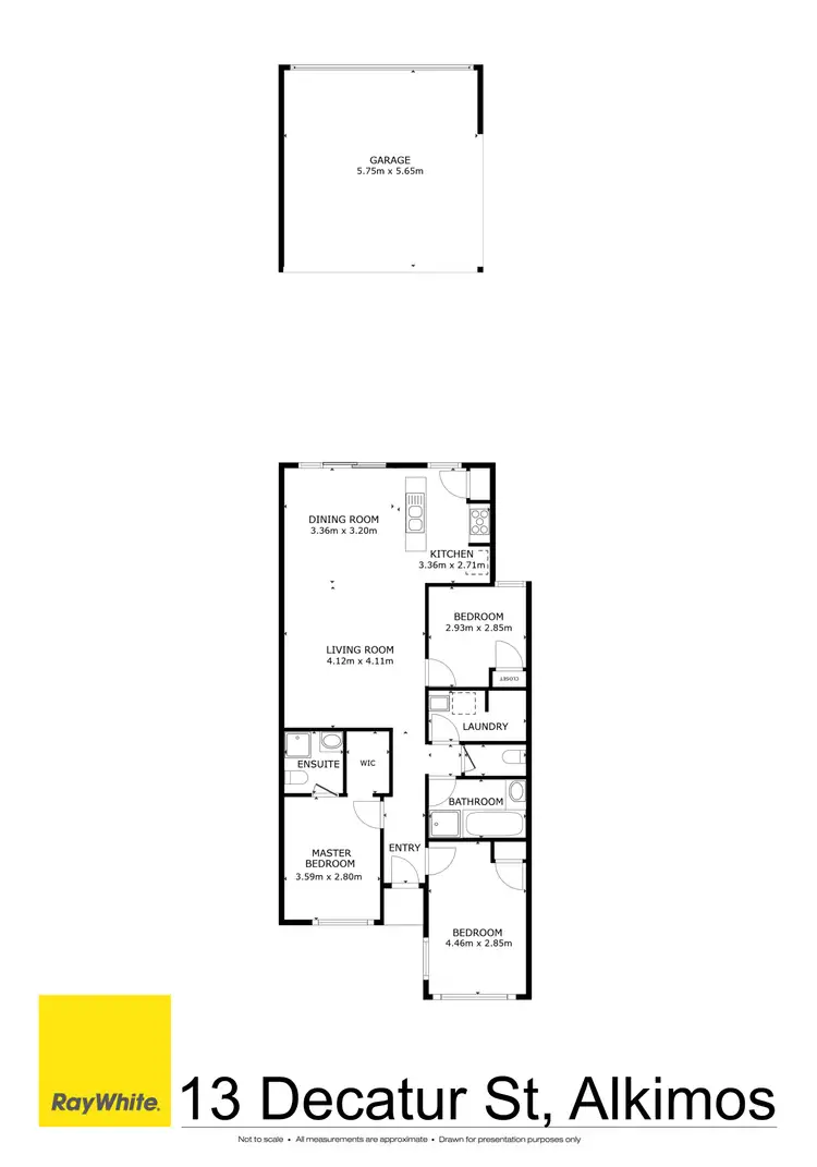 Floorplan of Homely house listing, 13 Decatur Street, Alkimos WA 6038