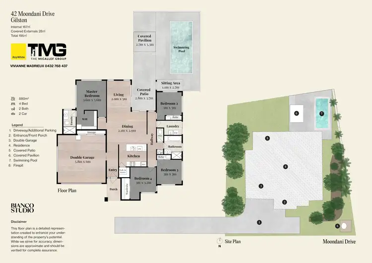 Floorplan of Homely house listing, 42 Moondani Drive, Gilston QLD 4211