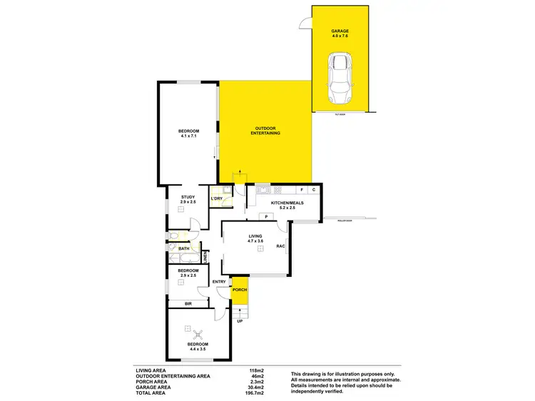 Floorplan of Homely house listing, 20 Roger Road, Morphett Vale SA 5162