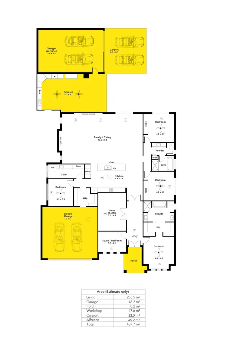 Floorplan of Homely house listing, 24 Arthur Street, Tranmere SA 5073
