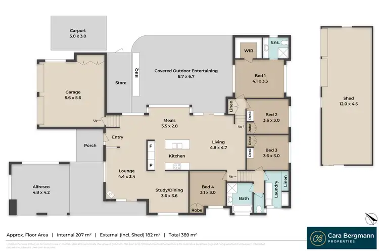 Floorplan of Homely house listing, 15 Oakmont Crescent, Albany Creek QLD 4035
