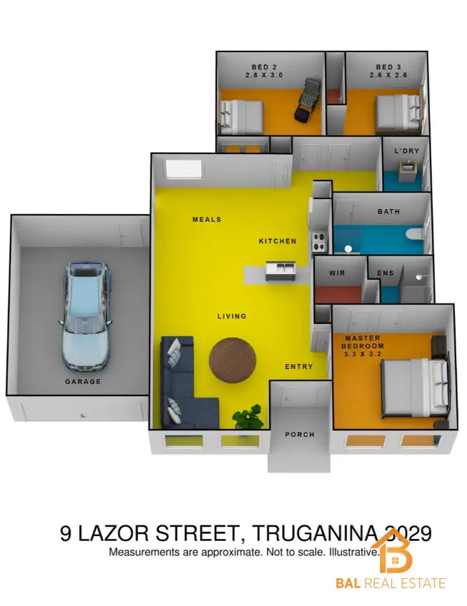 Floorplan of Homely house listing, 9 Lazor Street, Truganina VIC 3029
