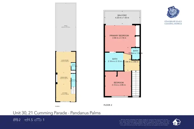 Floorplan of Homely unit listing, 30/21-25 Cumming Parade, Point Lookout QLD 4183