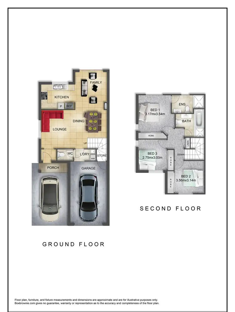 Floorplan of Homely townhouse listing, 41/11 Federation Street, Wynnum West QLD 4178
