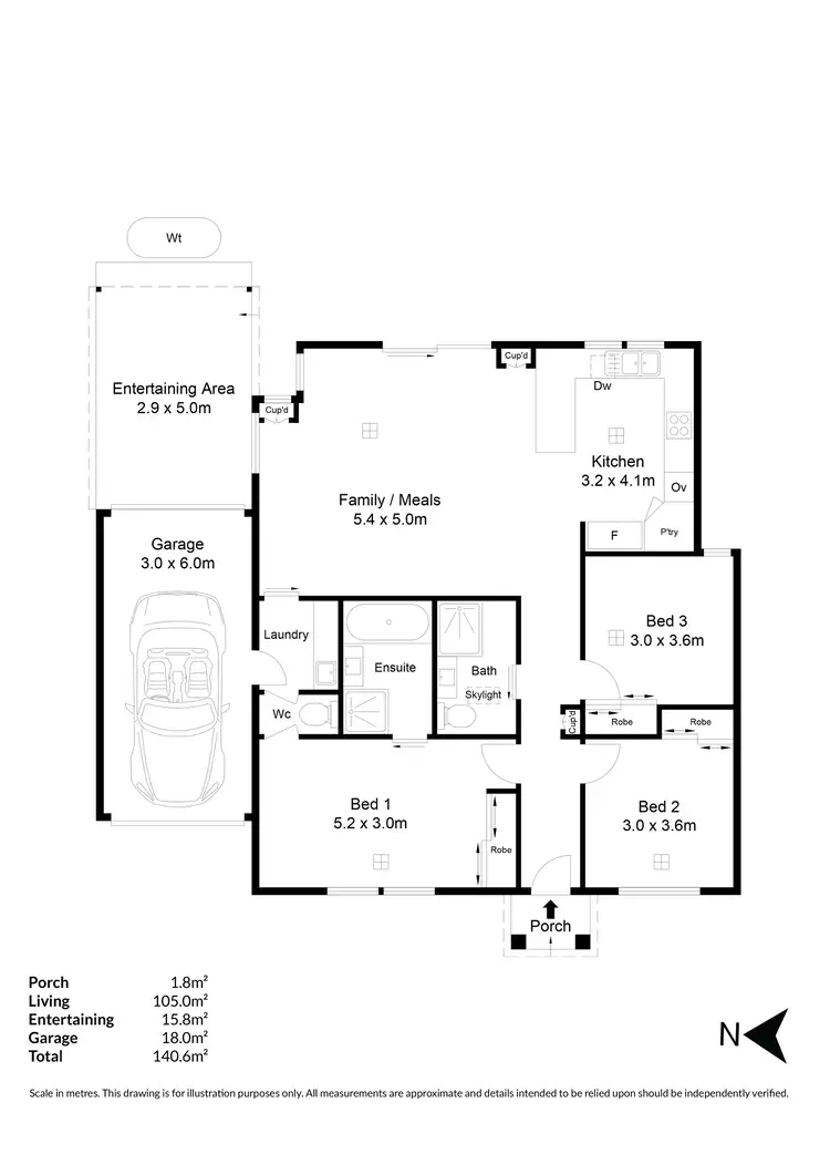 Floorplan of Homely house listing, 2 Tenth Avenue, Woodville North SA 5012