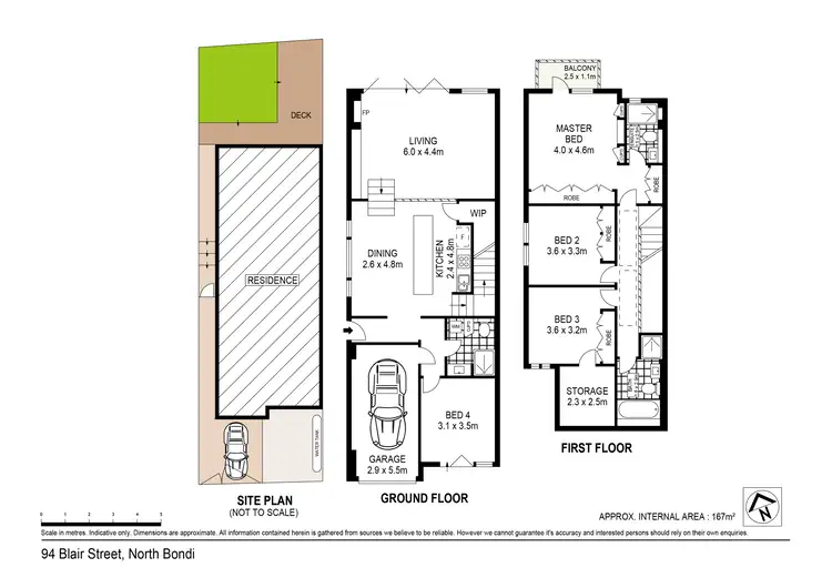 Floorplan of Homely house listing, 94 Blair Street, North Bondi NSW 2026