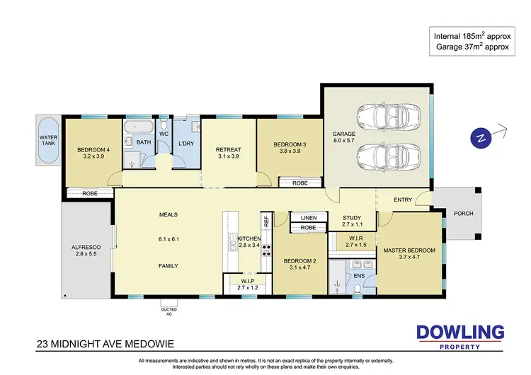 Floorplan of Homely house listing, 23 Midnight Ave, Medowie NSW 2318