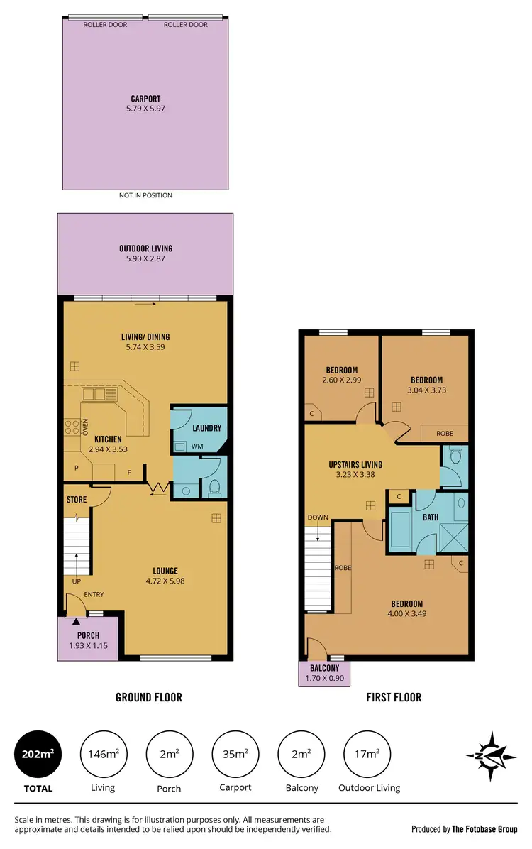 Floorplan of Homely house listing, 30B Maldon Avenue, Mitchell Park SA 5043