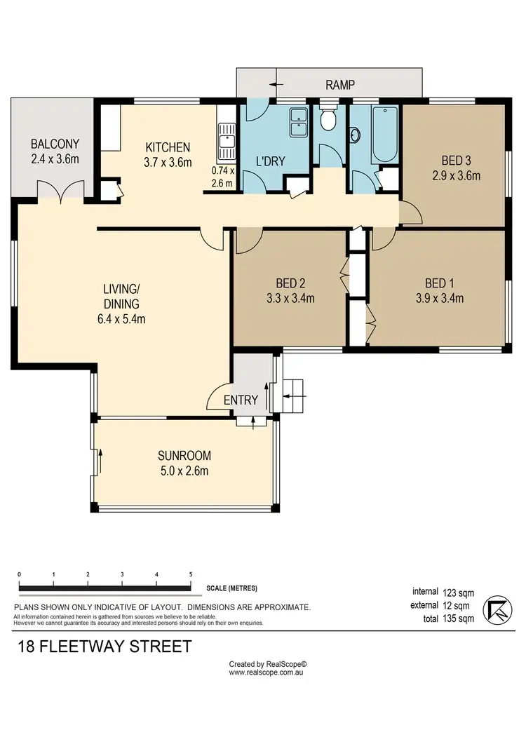 Floorplan of Homely house listing, 18 Fleetway Street, Morningside QLD 4170