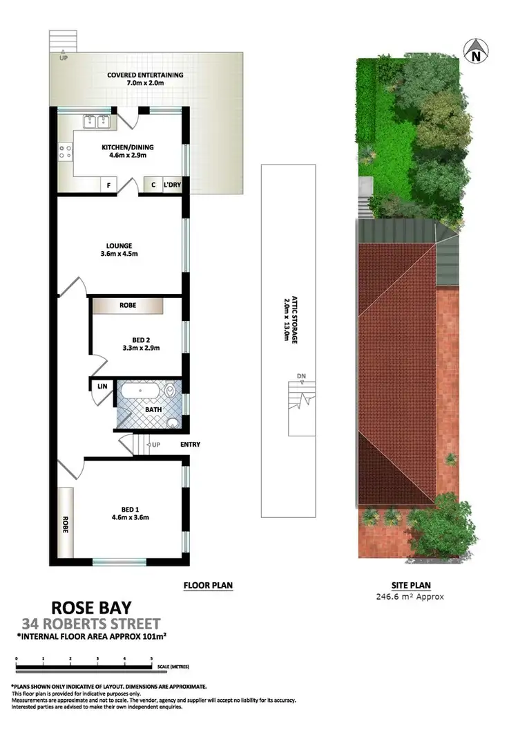 Floorplan of Homely house listing, 34 Roberts Street, Rose Bay NSW 2029