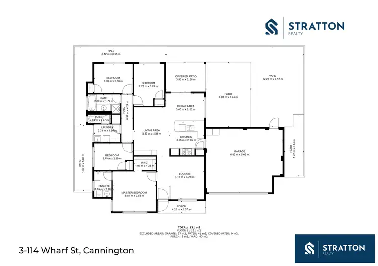 Floorplan of Homely villa listing, 3/114 Wharf Street, Cannington WA 6107