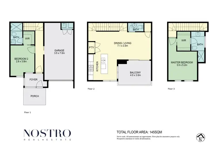 Floorplan of Homely townhouse listing, 115 Cameo Crescent, South Morang VIC 3752