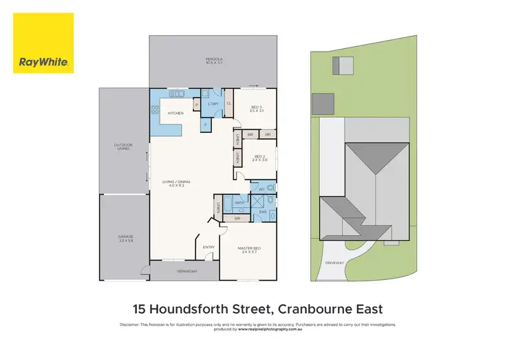Floorplan of Homely house listing, 15 Houndsforth Street, Cranbourne East VIC 3977