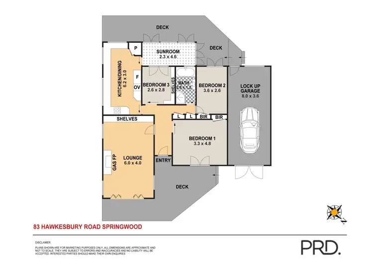 Floorplan of Homely house listing, 83 Hawkesbury Road, Springwood NSW 2777