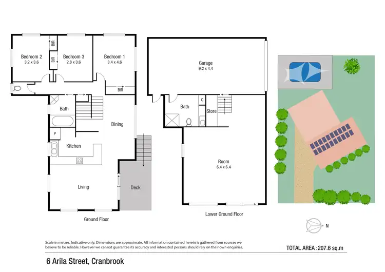 Floorplan of Homely house listing, 6 Arila Street, Cranbrook QLD 4814
