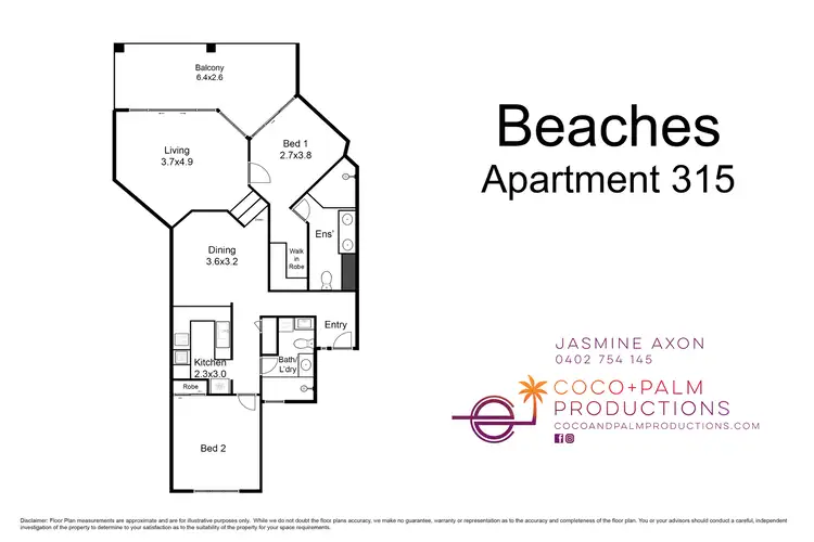 Floorplan of Homely unit listing, 315/19-23 Esplanade (Beaches), Port Douglas QLD 4877