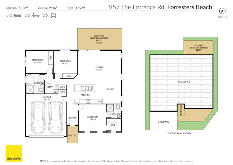 Floorplan of Homely house listing, 957 The Entrance Road, Forresters Beach NSW 2260
