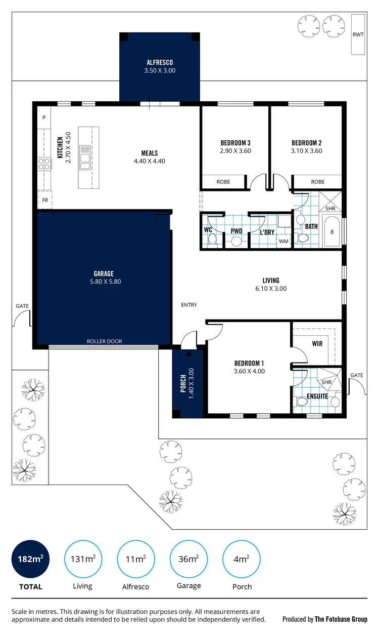 Floorplan of Homely house listing, 3/8 Albert Place, Mount Barker SA 5251