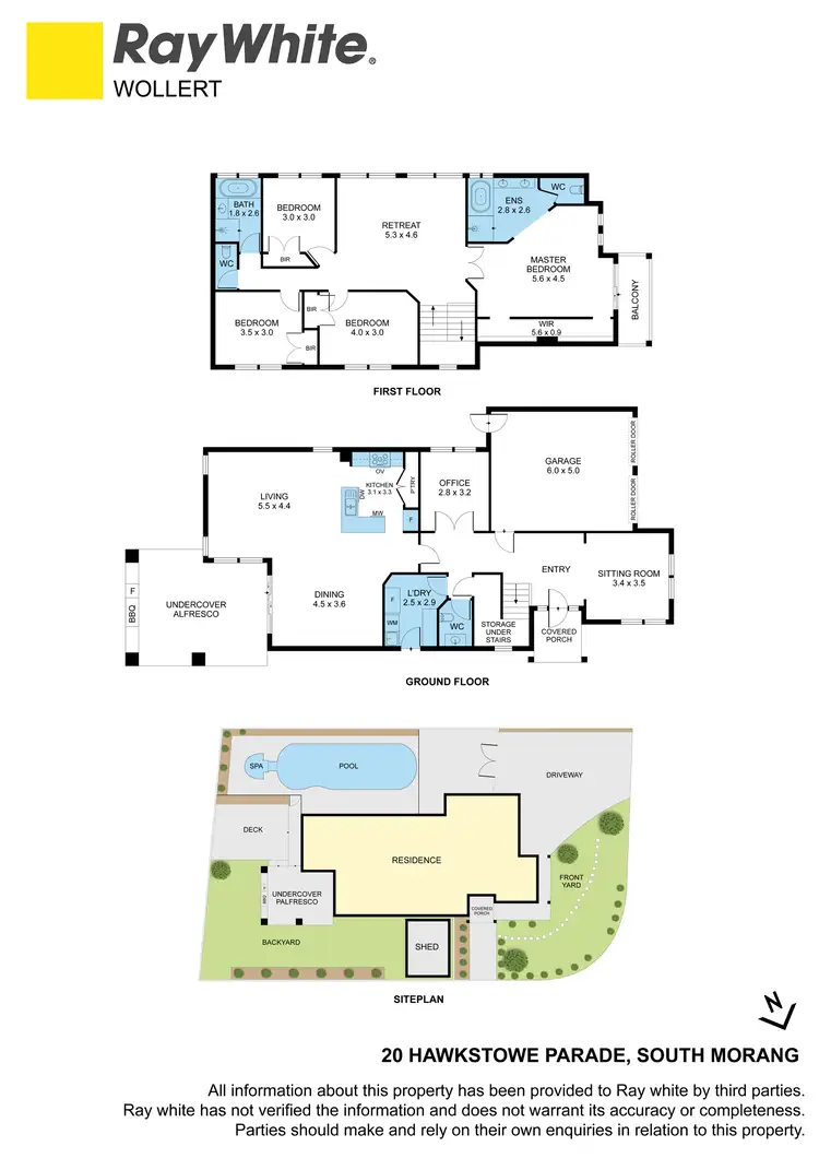 Floorplan of Homely house listing, 20 Hawkstowe Parade, South Morang VIC 3752