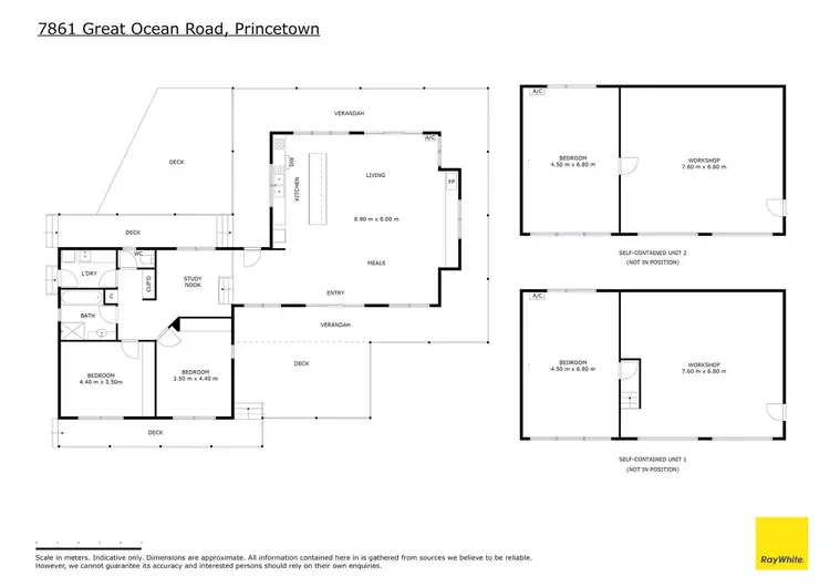 Floorplan of Homely house listing, 7861 Great Ocean Road, Princetown VIC 3269