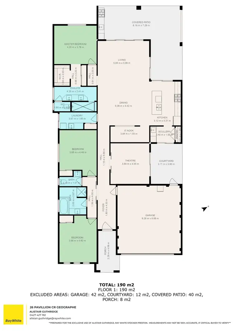Floorplan of Homely house listing, 26 Pavilion Crescent, Geographe WA 6280
