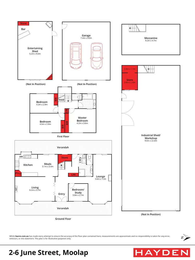 Floorplan of Homely house listing, 2-6 June Street, Moolap VIC 3224