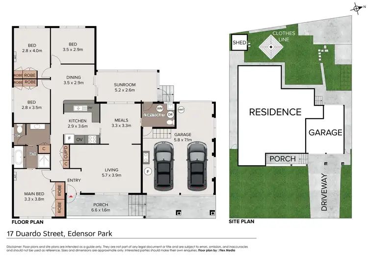 Floorplan of Homely house listing, 17 Duardo Street, Edensor Park NSW 2176
