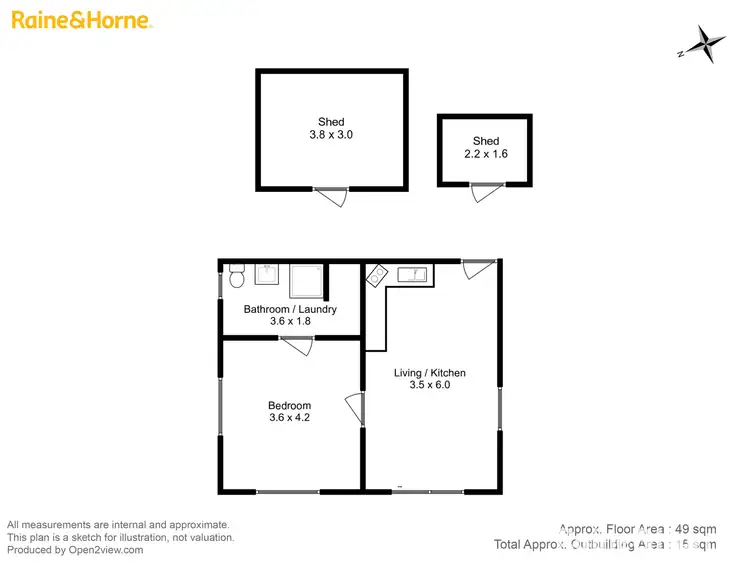 Floorplan of Homely house listing, 8 Raprinner Street, Carlton TAS 7173