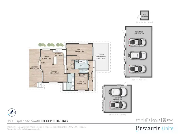Floorplan of Homely house listing, 191 Esplanade South, Deception Bay QLD 4508
