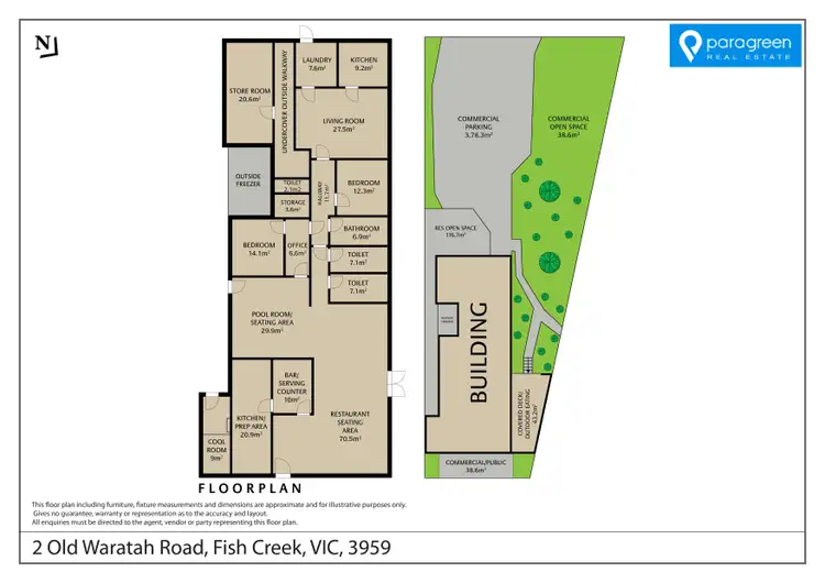 Floorplan of Homely house listing, 2 Old Waratah Road, Fish Creek VIC 3959