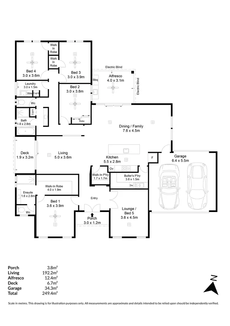 Floorplan of Homely house listing, 31 St Georges Way, Blakeview SA 5114