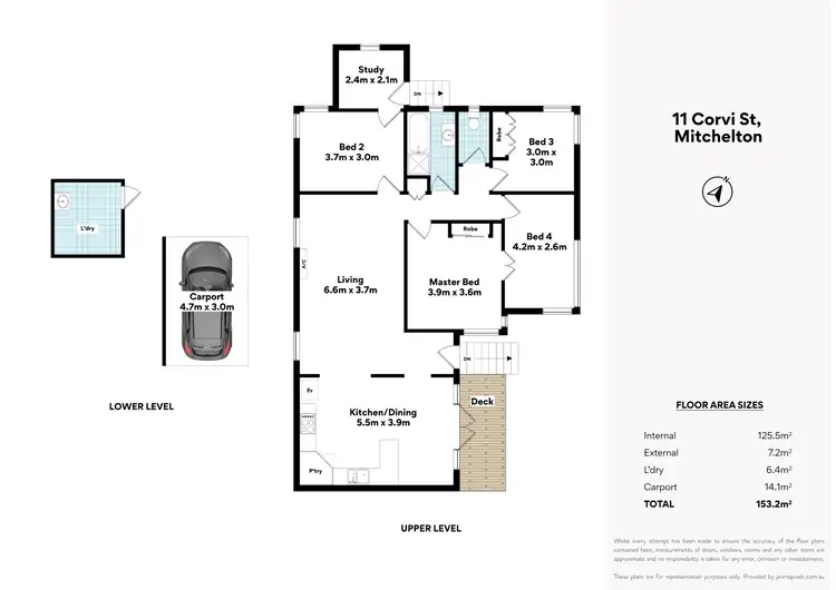 Floorplan of Homely house listing, 11 Corvi Street, Mitchelton QLD 4053