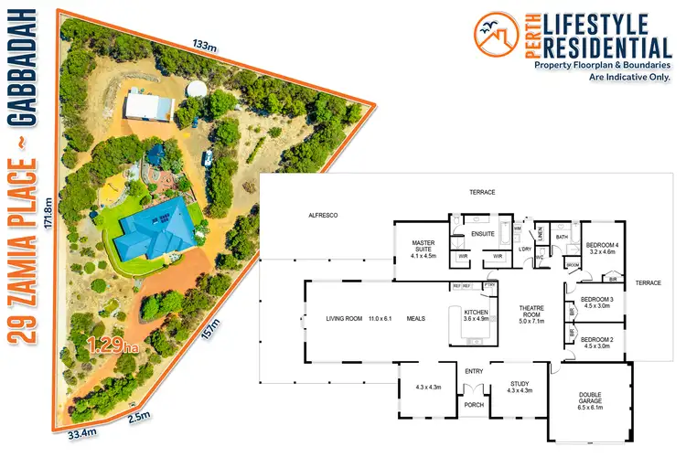 Floorplan of Homely house listing, 29 Zamia Place, Gabbadah WA 6041