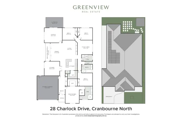 Floorplan of Homely house listing, 28 Charlock Drive, Cranbourne North VIC 3977