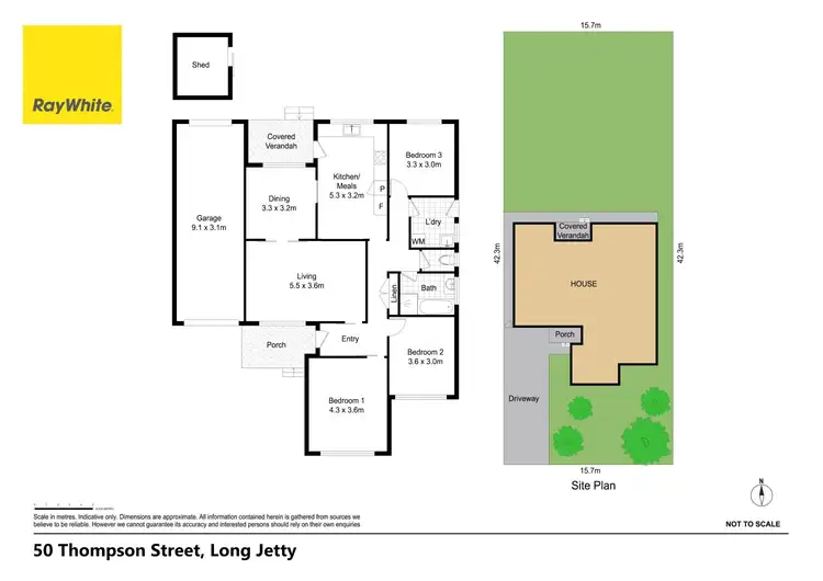 Floorplan of Homely house listing, 50 Thompson Street, Long Jetty NSW 2261