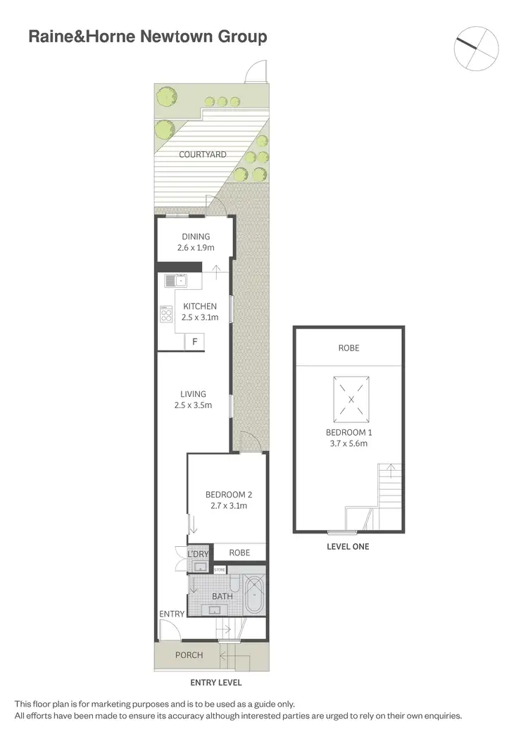 Floorplan of Homely house listing, 85 O'Connell Street, Newtown NSW 2042